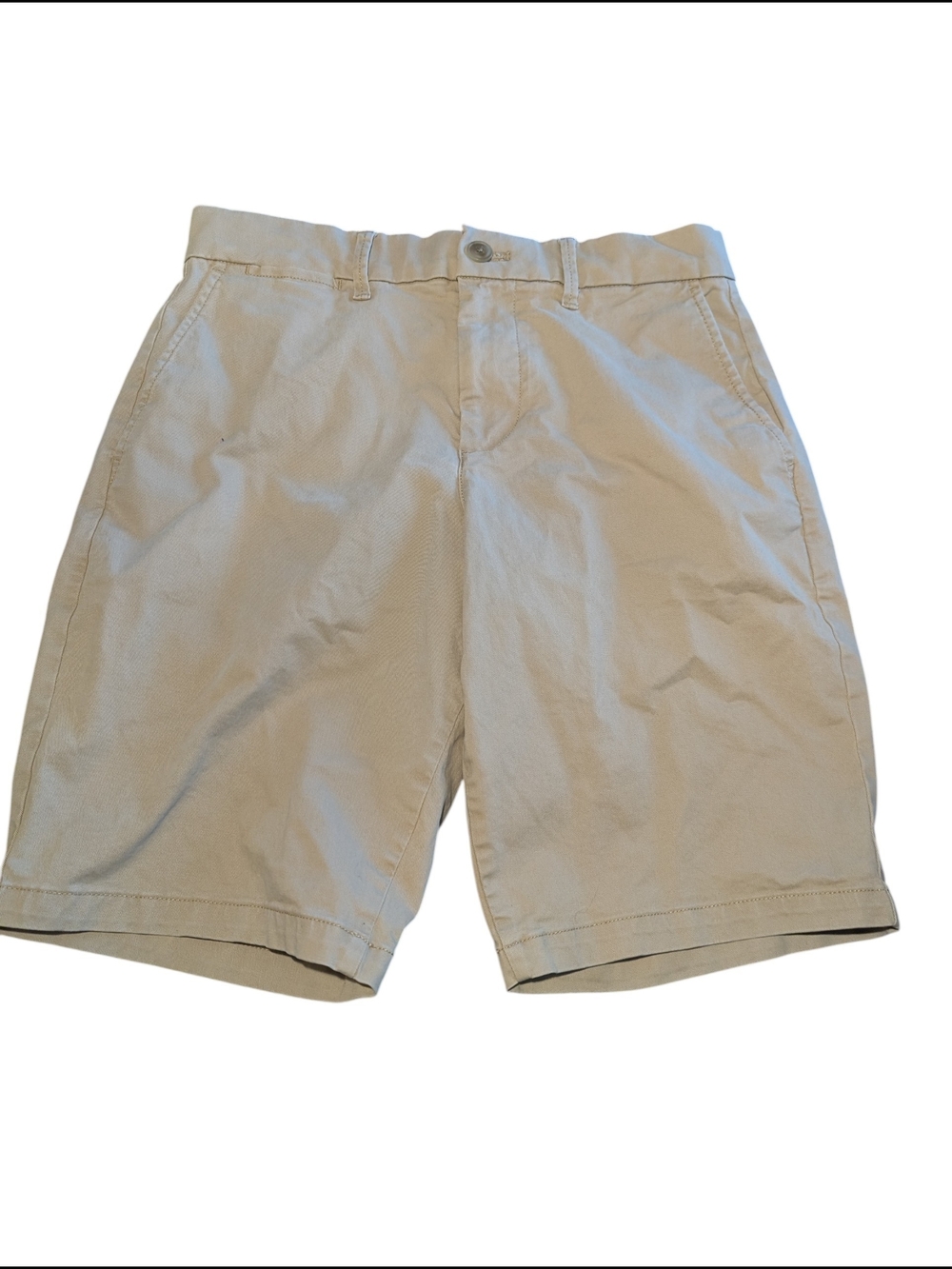 GAP Women's Flat Front Tan Shorts